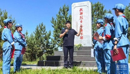 新华全媒+｜孙福贵：“红军岗”上东北抗联烈士英魂的守望者