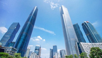 奥的斯电梯维保服务，实力守护广州国际金融中心垂直安全