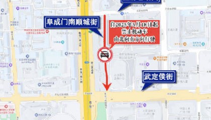 北京交警 ：关于对西城区金融街地区部分道路采取交通管理措施的通告