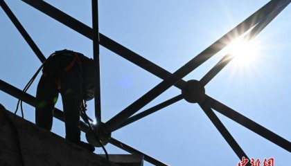 浙江丽水：畲乡高铁设施建设忙