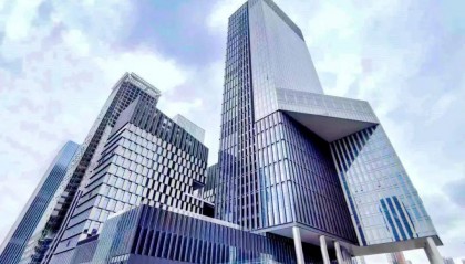 228米新地标！中建八局平安信用卡全球总部大厦项目竣工