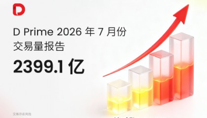 D Prime 2026年7月份交易量报告