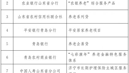 2025“好品金融——养老金融”获评产品名单