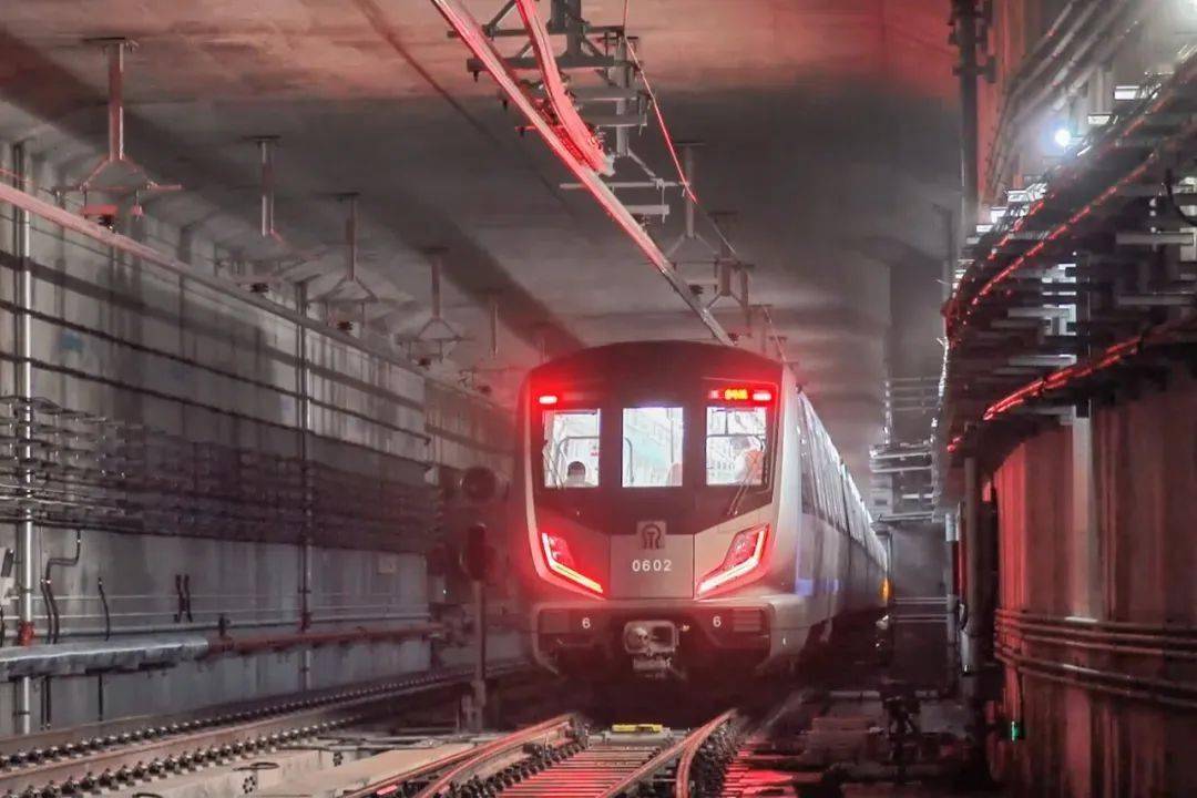6号线东段动车调试ing