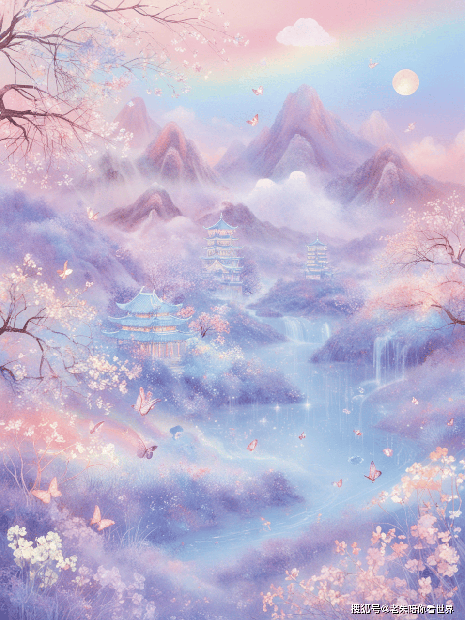 的的连星出,亭亭向月新。